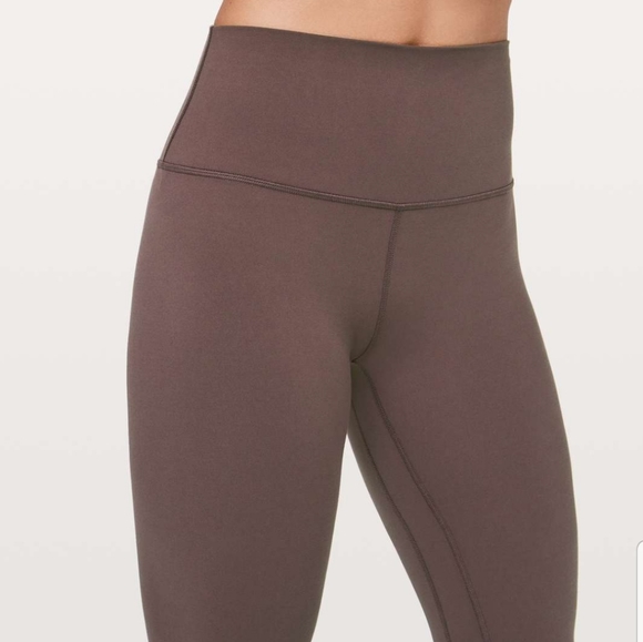 lululemon athletica Pants - Lululemon align rare black satin 25" size 8